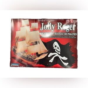 Lindberg Jolly Roger Pirate Ship Plastic Model Kit 16" 1/130 Scale # 70874 New